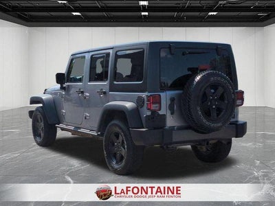 2016 Jeep Wrangler Unlimited Black Bear