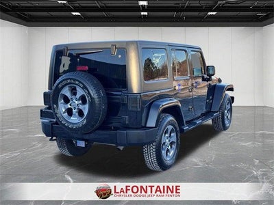 2018 Jeep Wrangler JK Unlimited Sahara 4x4