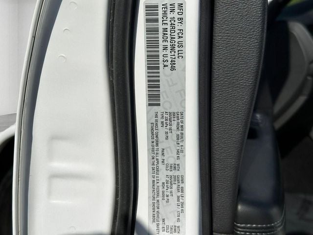 2022 Dodge Durango SXT AWD