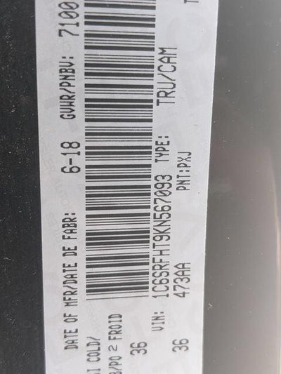 2019 RAM 1500 Limited