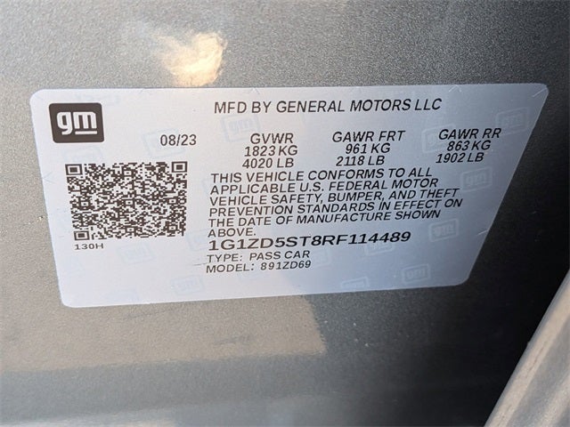 2024 Chevrolet Malibu FWD 1LT