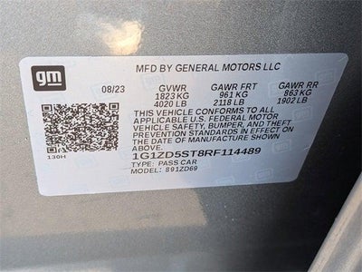 2024 Chevrolet Malibu FWD 1LT