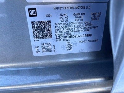 2025 Chevrolet Silverado 1500 4WD Crew Cab Standard Bed LT