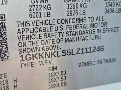 2020 GMC Acadia FWD SLE