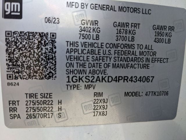 2023 GMC Yukon 4WD SLE