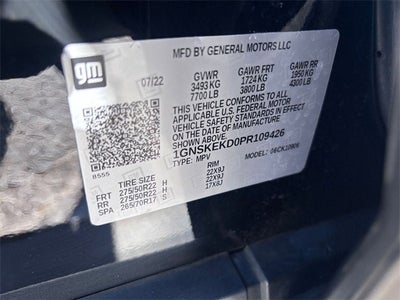 2023 Chevrolet Suburban 4WD RST