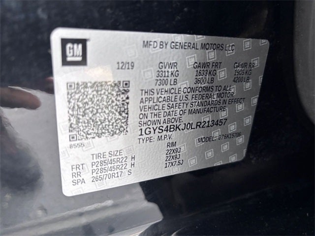 2020 Cadillac Escalade 4WD Luxury