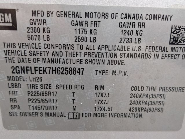 2017 Chevrolet Equinox LT