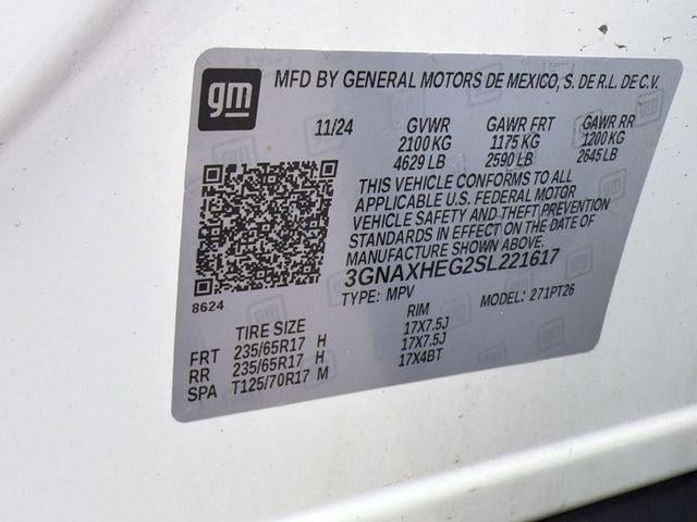 2025 Chevrolet Equinox FWD LT