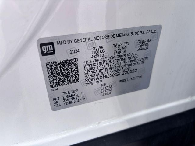 2025 Chevrolet Equinox FWD LT