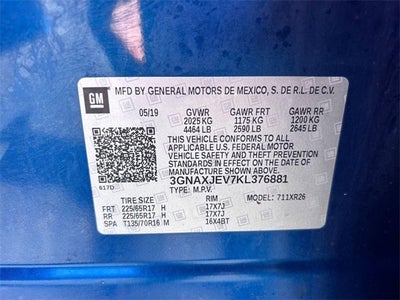 2019 Chevrolet Equinox LT