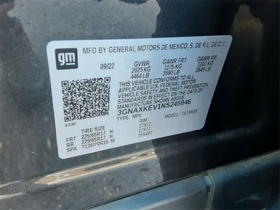 2022 Chevrolet Equinox FWD LT