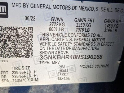 2022 Chevrolet Blazer AWD 2LT