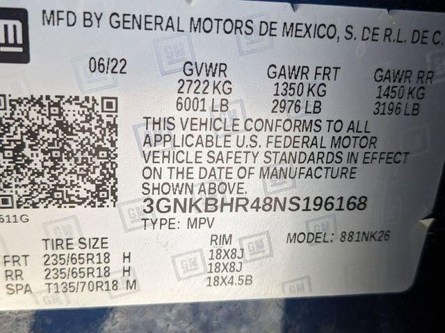 2022 Chevrolet Blazer AWD 2LT