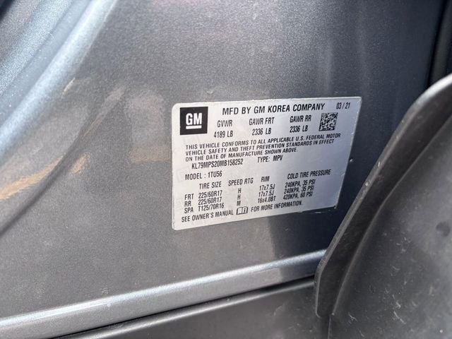 2021 Chevrolet Trailblazer FWD LT