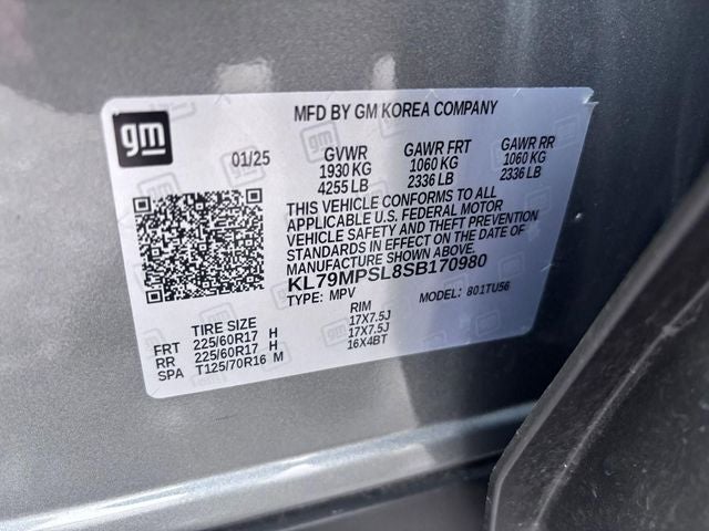 2025 Chevrolet Trailblazer FWD LT