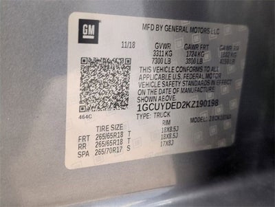 2019 Chevrolet Silverado 1500 LT