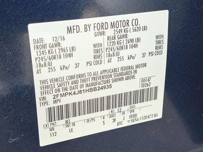 2017 Ford Edge SEL