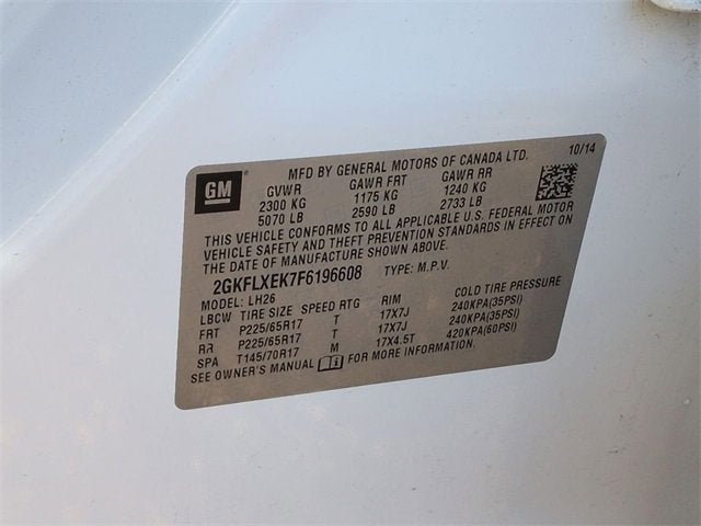 2015 GMC Terrain SLT