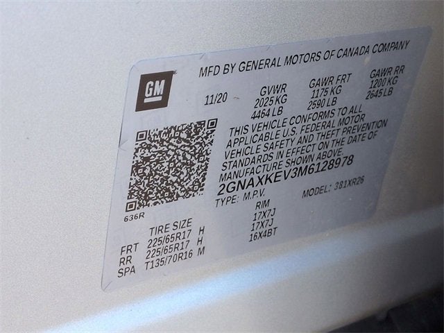 2021 Chevrolet Equinox LT