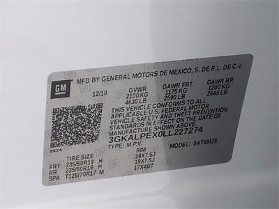 2020 GMC Terrain SLT