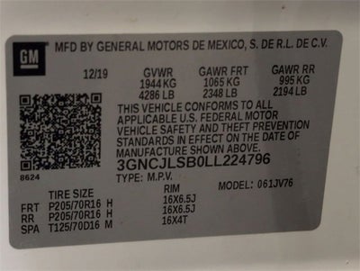 2020 Chevrolet Trax LT