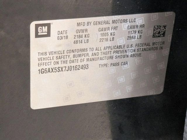 2018 Cadillac CTS Luxury AWD