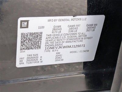 2021 Chevrolet Traverse RS