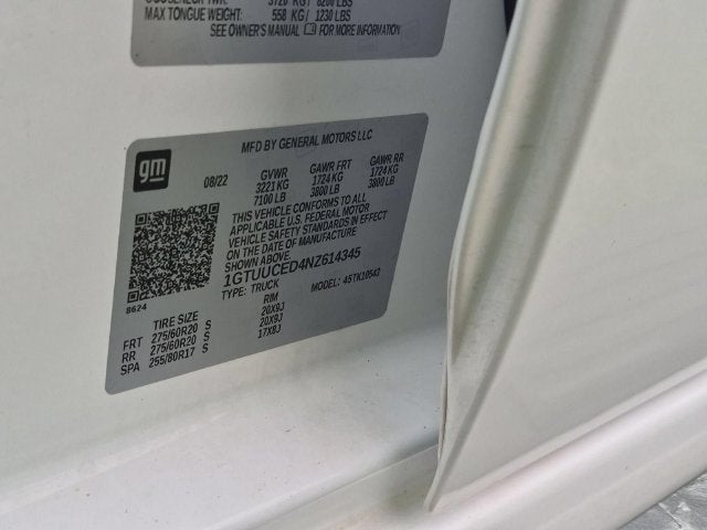2022 GMC Sierra 1500 Elevation