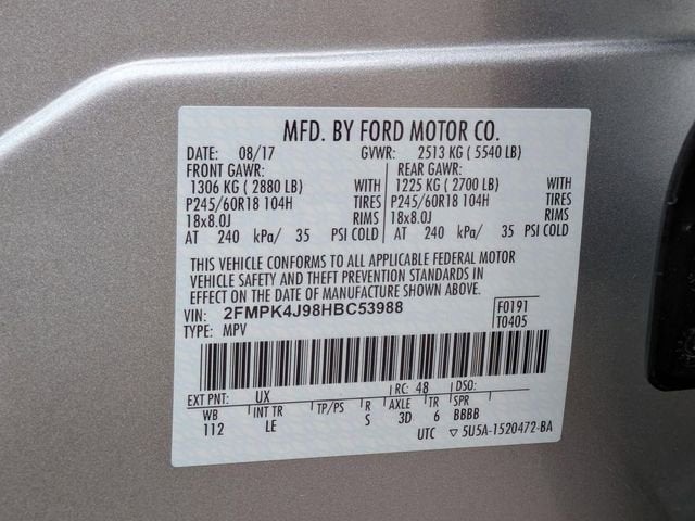 2017 Ford Edge SEL