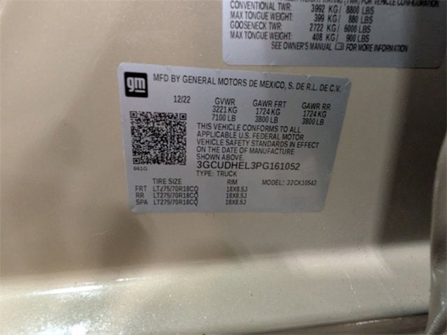 2023 Chevrolet Silverado 1500 ZR2