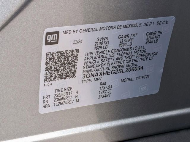 2025 Chevrolet Equinox LT