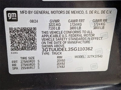 2025 GMC Sierra 1500 SLT