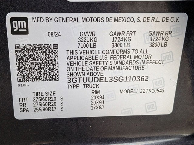 2025 GMC Sierra 1500 SLT