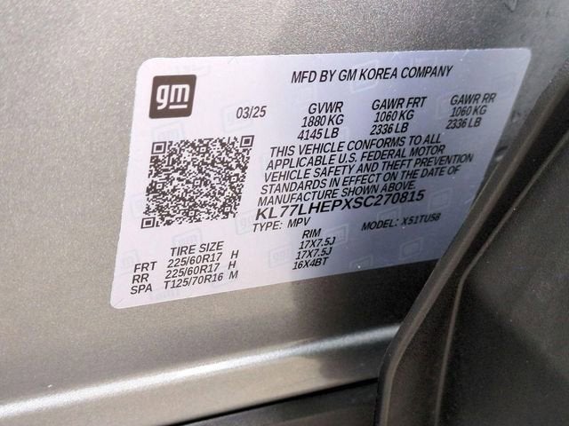 2025 Chevrolet Trax LT