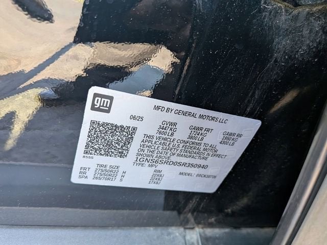 2025 Chevrolet Tahoe Premier