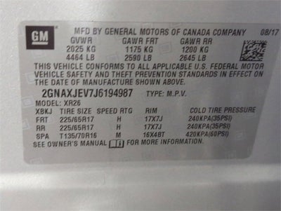 2018 Chevrolet Equinox LT