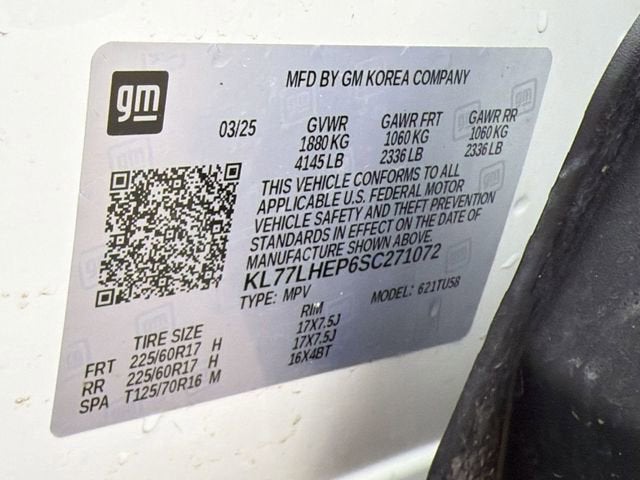 2025 Chevrolet Trax LT