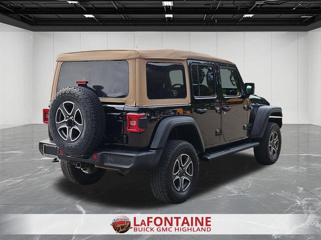 2020 Jeep Wrangler Unlimited Black and Tan - Photo 8