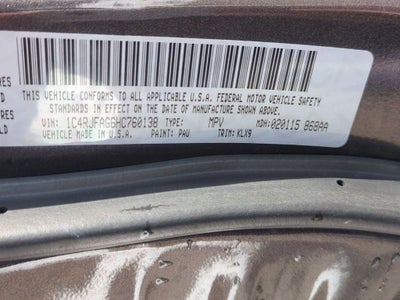 2017 Jeep Grand Cherokee Altitude 4x4