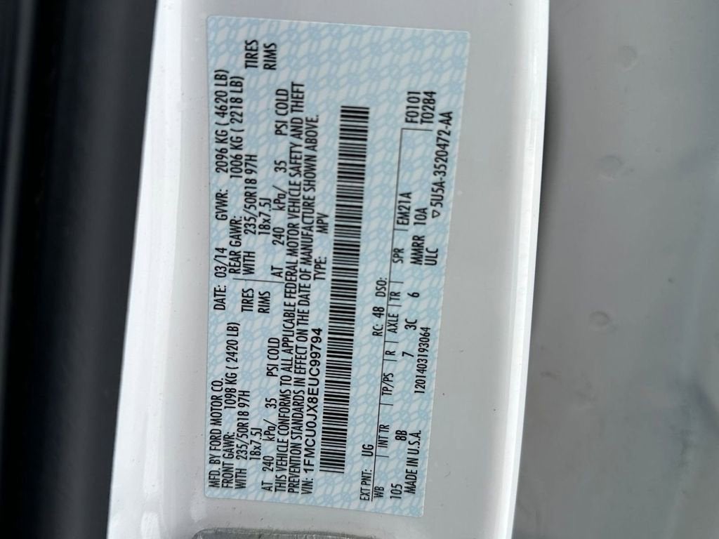 2014 Ford Escape Titanium