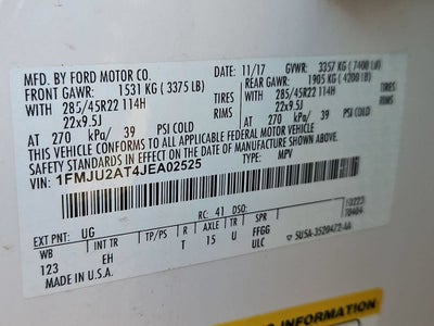2018 Ford Expedition Limited