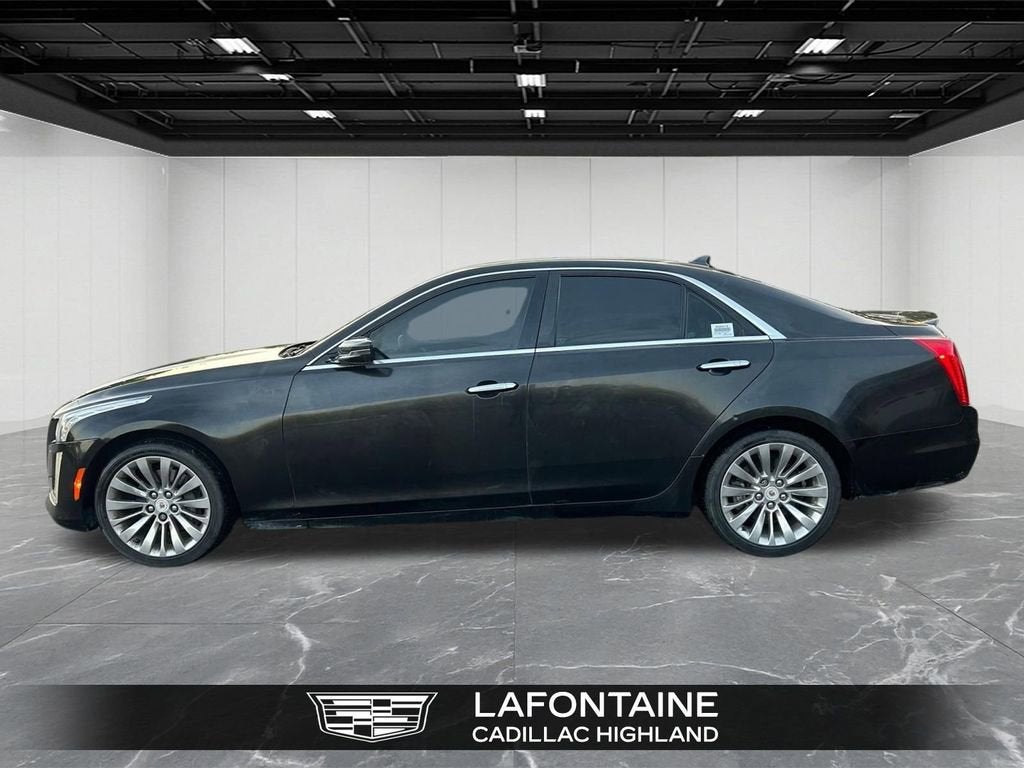 Used 2014 Cadillac CTS Sedan Luxury Collection with VIN 1G6AX5S30E0156845 for sale in Highland Charter Township, MI