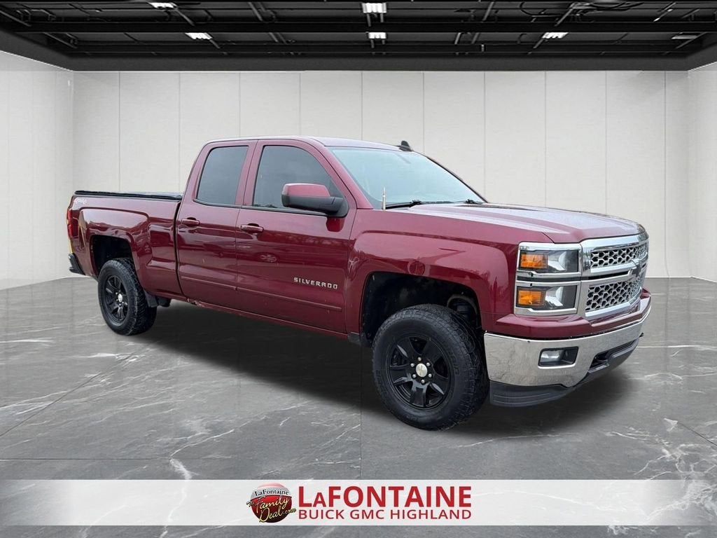 Used 2015 Chevrolet Silverado 1500 LT with VIN 1GCVKREC9FZ183944 for sale in Highland Charter Township, MI