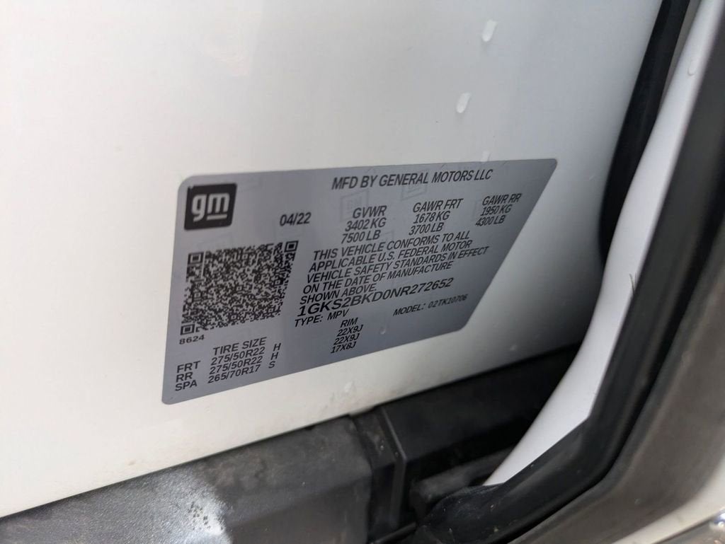 2022 GMC Yukon SLT