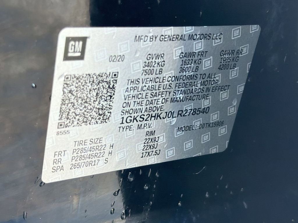 2020 GMC Yukon XL Denali