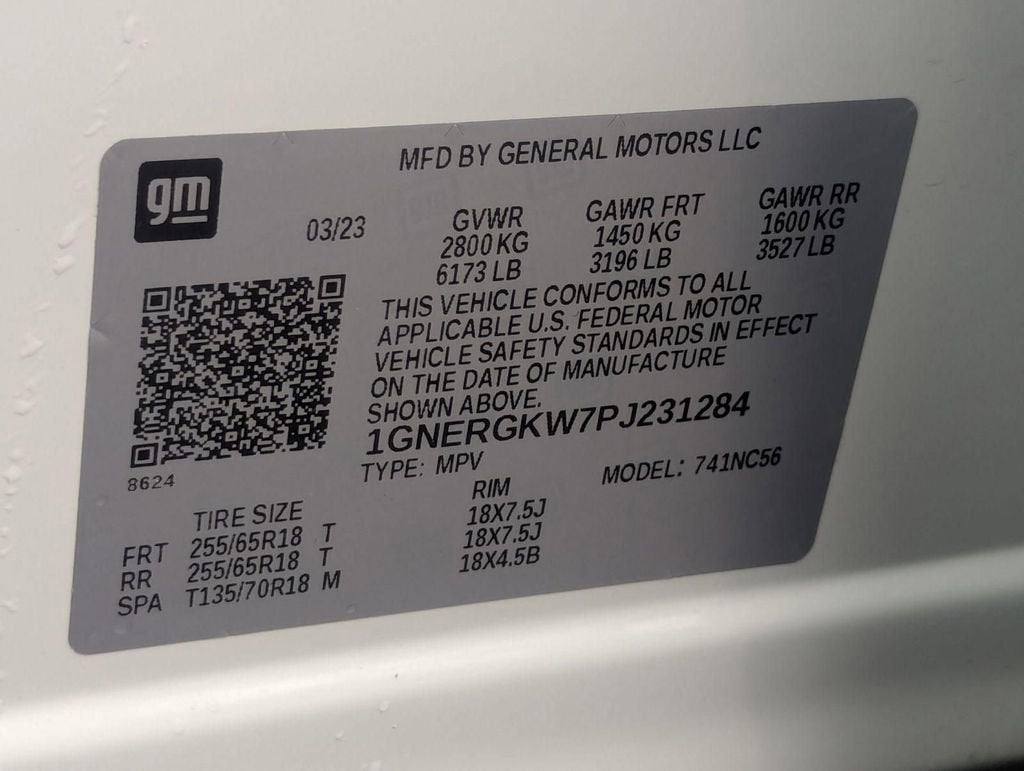 2023 Chevrolet Traverse LT Cloth