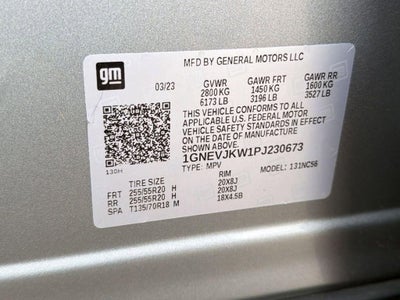 2023 Chevrolet Traverse RS