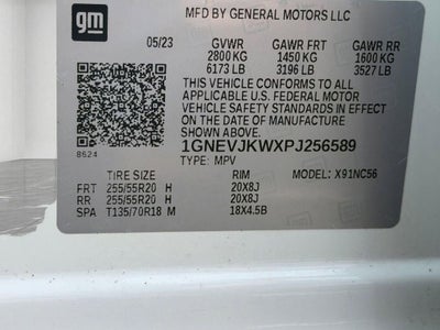 2023 Chevrolet Traverse RS