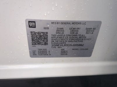 2025 Chevrolet Traverse RS